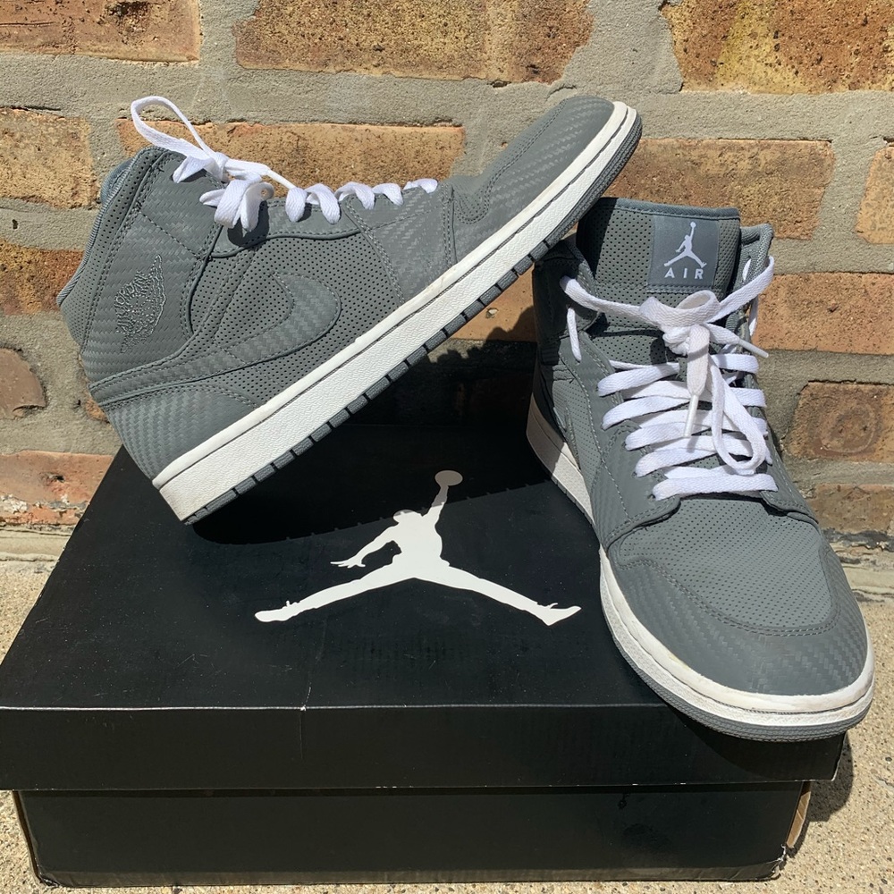 jordan 1 mid cool grey phat *I DO TAKE TRADES*